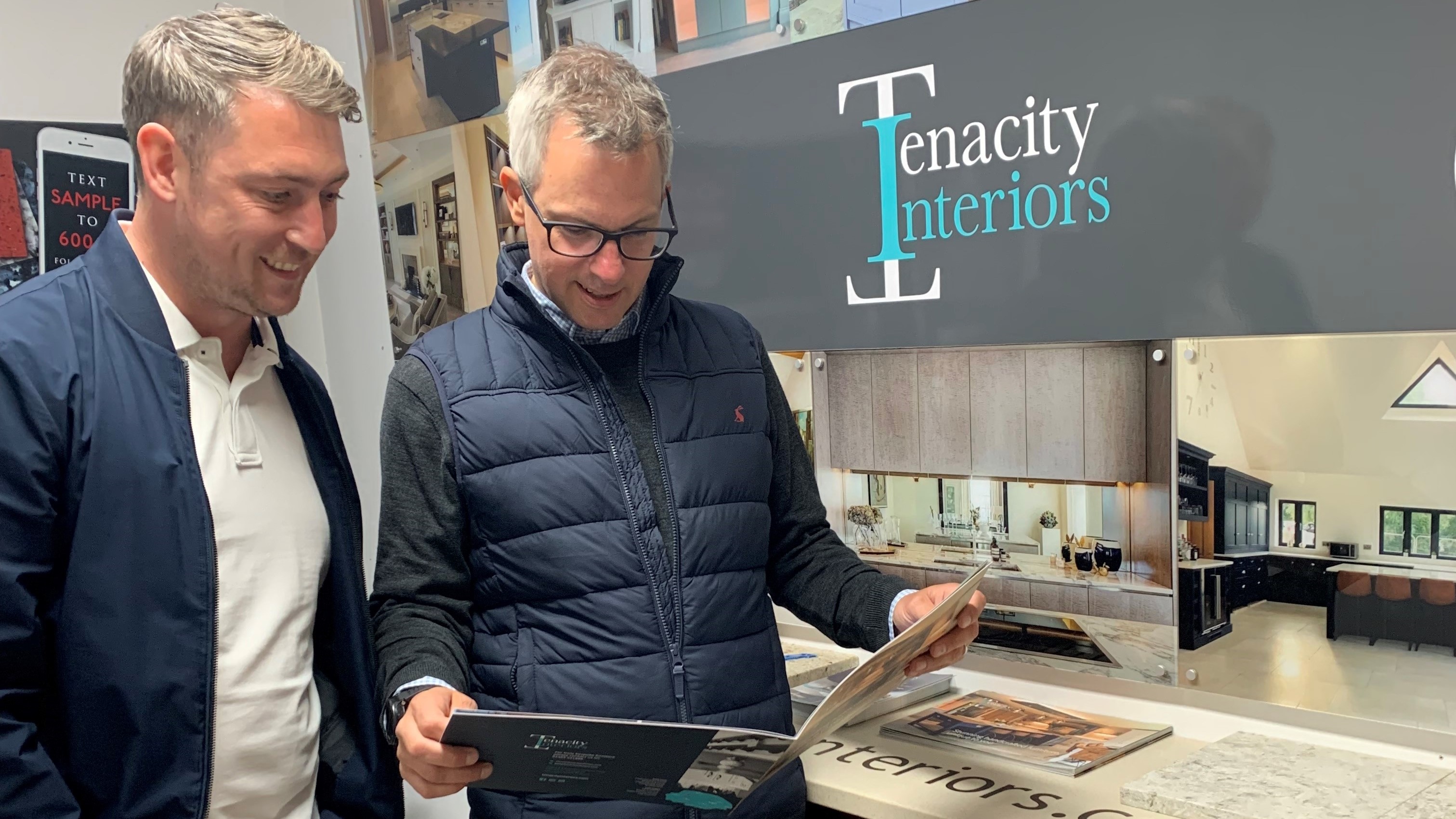 James Wild Mp Visits Tenacity Interiors Creating Handmake Bespoke Furniture In North West