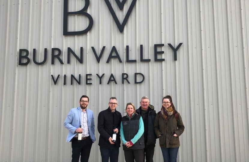 burn valley wine james wild mp