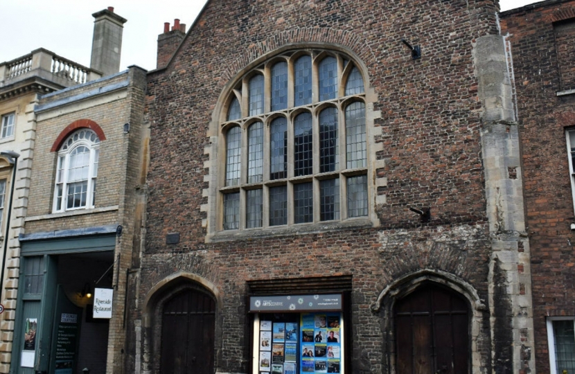 st georges guildhall king's lynn james wild mp