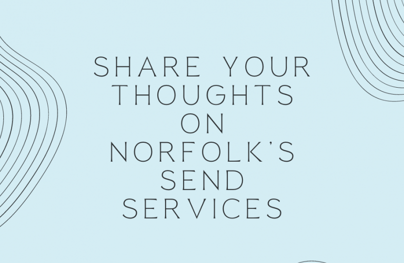 Share your thoughts on Norfolks SEND services