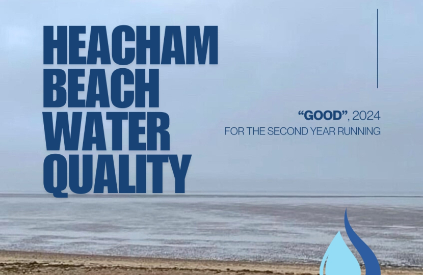 Heacham Beach Water Quality