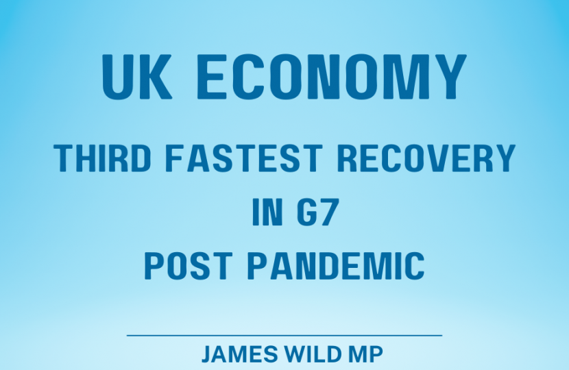 UK economy third fastest recovery in G7 post pandemic