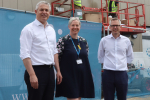 Health Secretary visits QEH