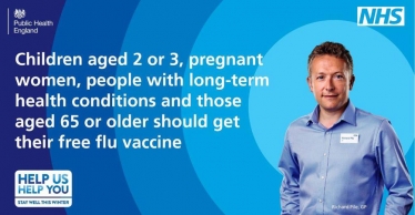 flu vaccine 30 million covid james wild mp