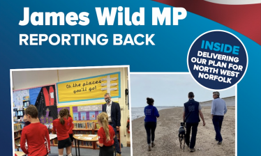 James Wild MP summer campaign