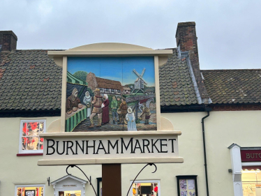 Burnham Market Village Sign