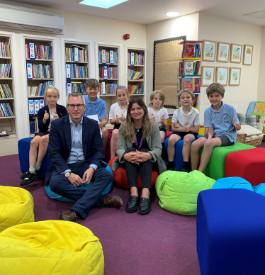 James Wild MP visits Docking Primary School 