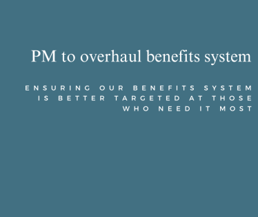 Benefits system overhaul 